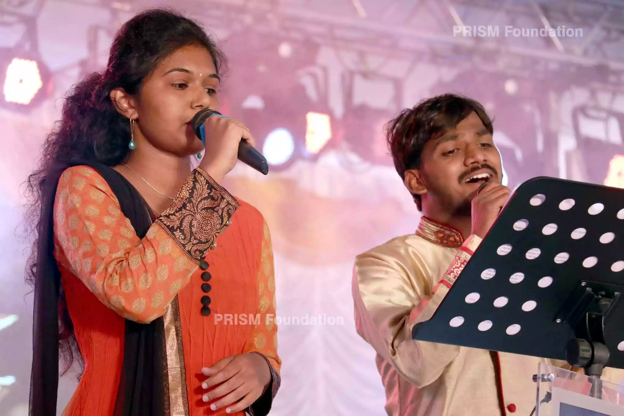 PRISM Popular Music Students Anoop & Sanjana performing in Akaira fest at Ramaiah University of Applied Sciences